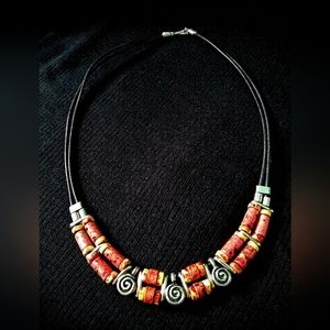 Handmade Necklace 🧡